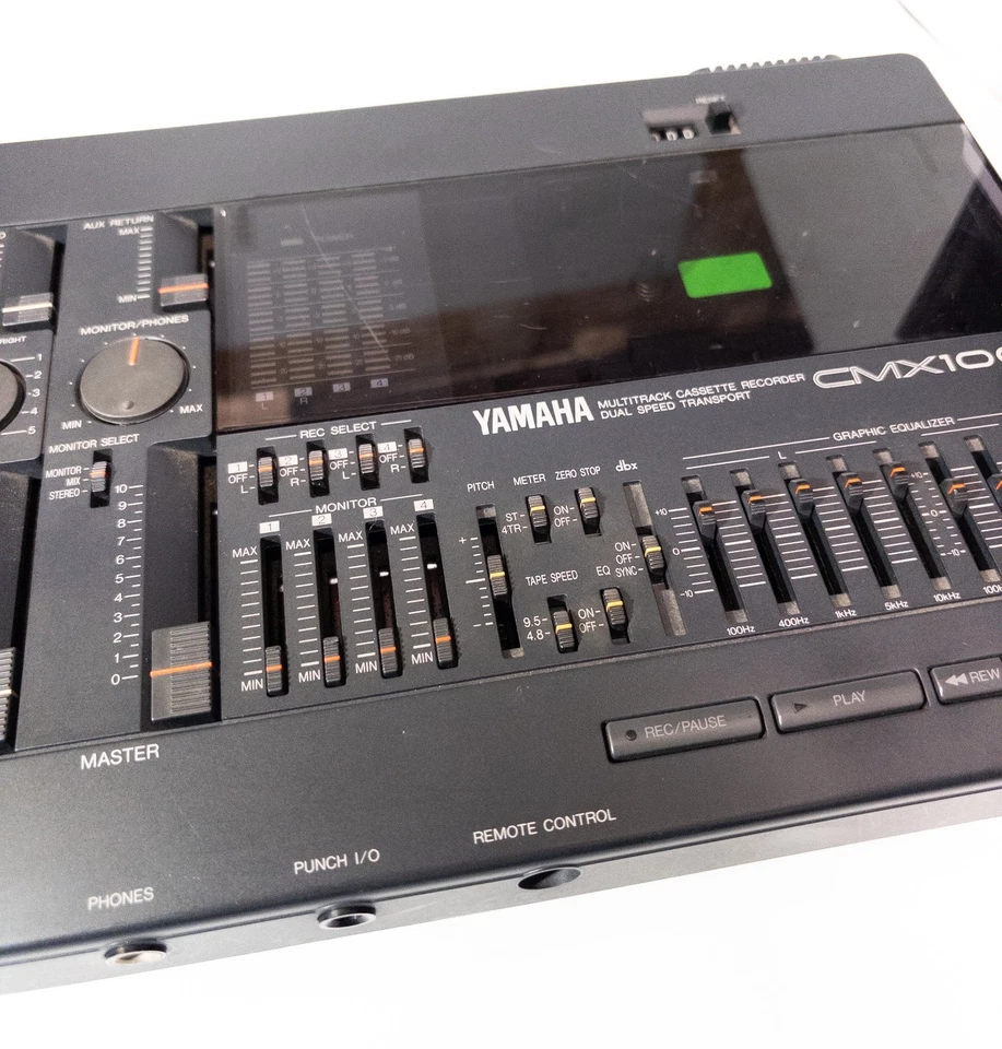 Junk Yamaha CMX100III Multitrack Cassette Recorder Tape Issue ship from Japan - Image 3 of 4