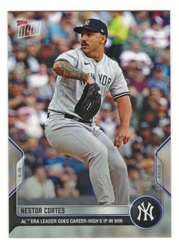 2022 Topps Now 184 Nestor Cortes