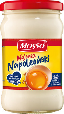 5901926027018 MOSSO Majonez Napoleoński 320 ml MOSSO Kewpie Poland Sp. z o.o.