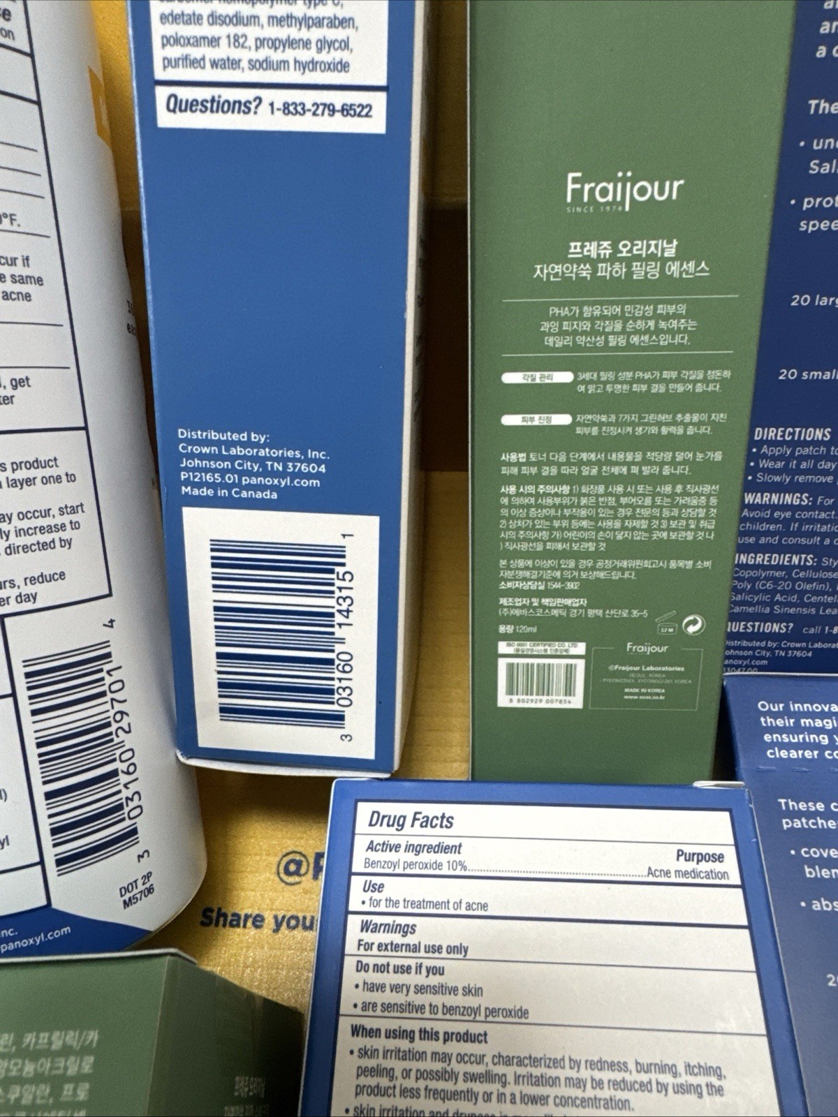 PanOxyl Bundle All New Never Opened Expo 2026-2028