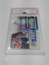 2020-21 PANINI MOSAIC RC #FBTYM TYRESE MAXEY FAST BREAK PSA10 AUTO10 POP10