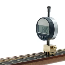 Digital Nut Slotting Gauge Acoustic Guitar String Spacing Ruler Measure Tool