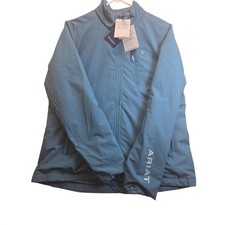 Ariat Jacket Mens Medium Blue Softshell Insulated Performance Stretch EcoDRY