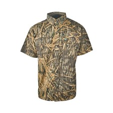 Companions Mossyoak Men  s Shirt Original Shadow Grass Cotton Twill S/S S07 