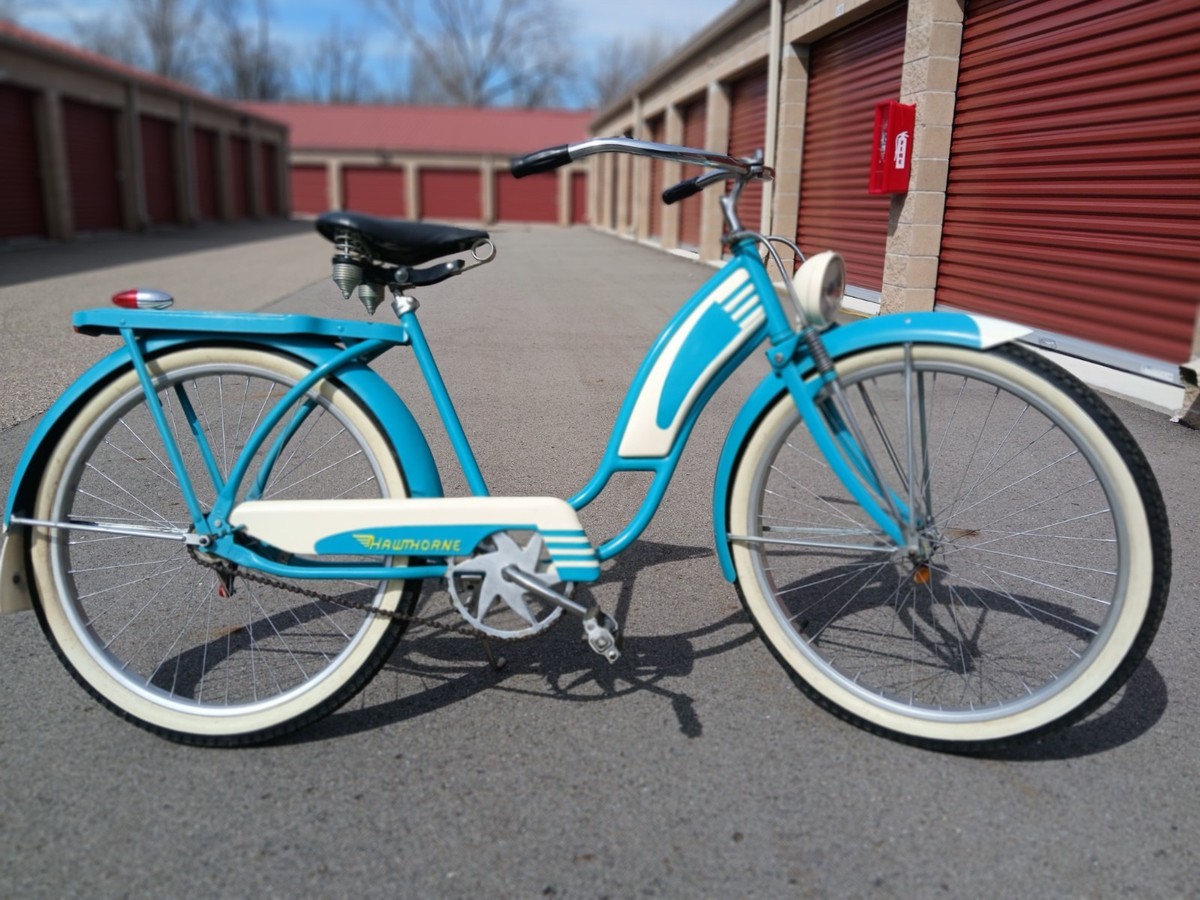 Vintage 1940's Wards Hawthorne Girls bicycle No Shipping | eBay