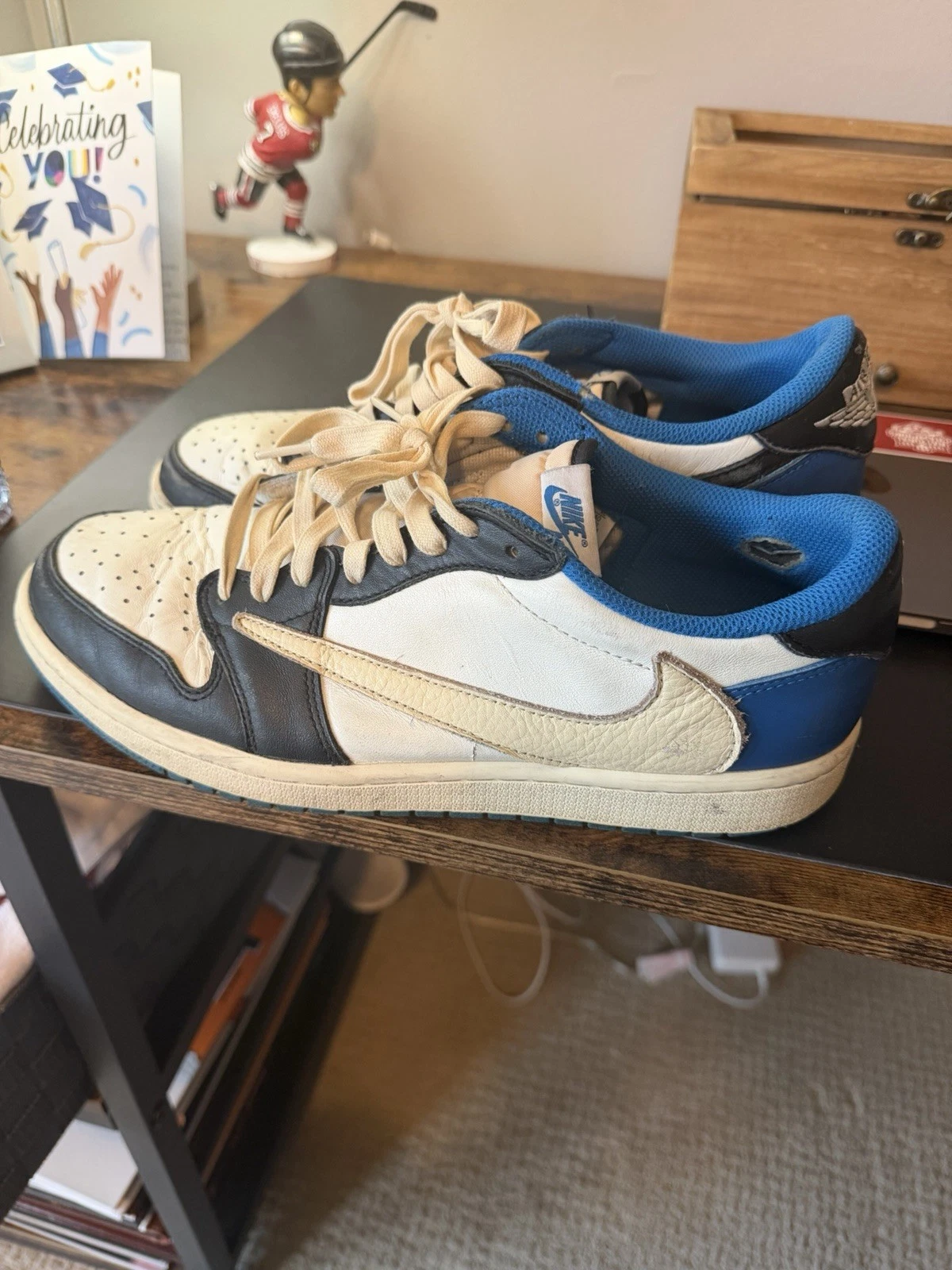 Travis Scott Fragment low Jordan 1 Size 11