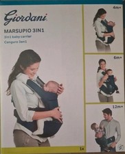 GIORDANI Marsupio 3 in 1 Porta