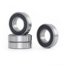 4 Pcs 60/22-2RS Bearings 22x44x12mm, Double Rubber Seals and Pre-Lubricated, Dee