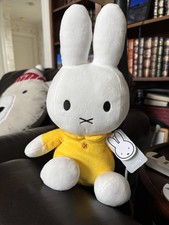 Kids Preferred Miffy Plush 10  Yellow  NWT   Cute Dutch Bunny