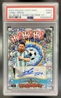 2025 WC Holiday Hits Lionel Messi Color Match Ho Ho Ho One Auto #1/1 PSA 9