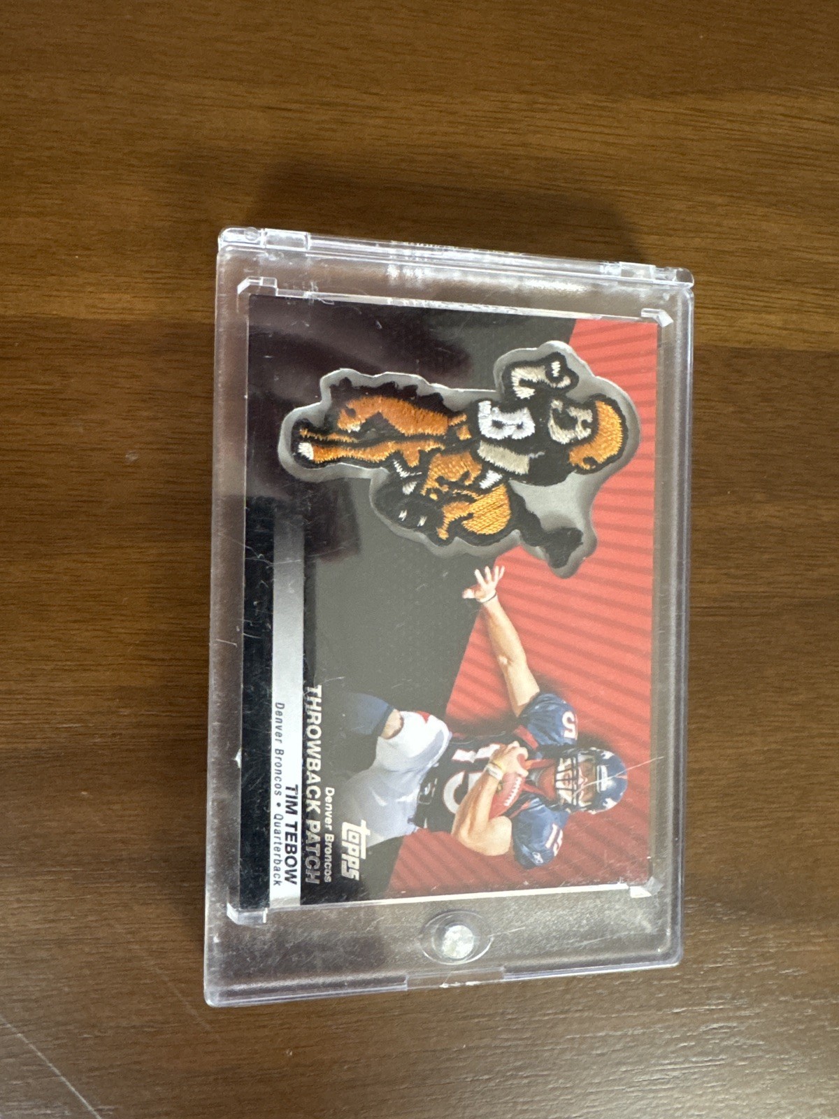 Tim Tebow Topps Throwback Patch #LPC36 Base