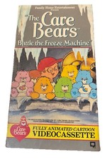 The Care Bears Battle the Freeze Machine VHS Tape 1989 Cartoon Movie