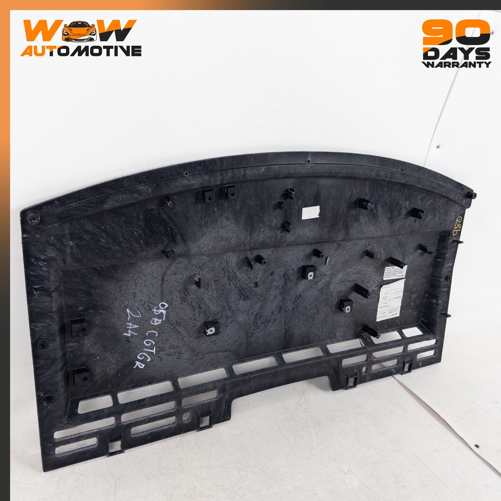 04-13 BENTLEY CONTINENTAL GT COUPE REAR TRUNK UPPER LINER CARPET TRIM PANEL OEM