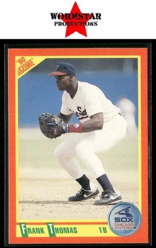 1990 Score Rookie & Traded #86T Frank Thomas Chicago White Sox