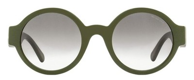 Moncler Atriom Round Sunglasses ML0243 96P Forest Green 51mm | eBay