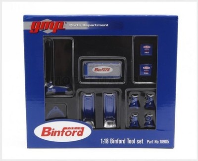 GMP 18985 Zubehör Diorama Werkstatt-Toolset BINFORD Blau-Silber 1/1