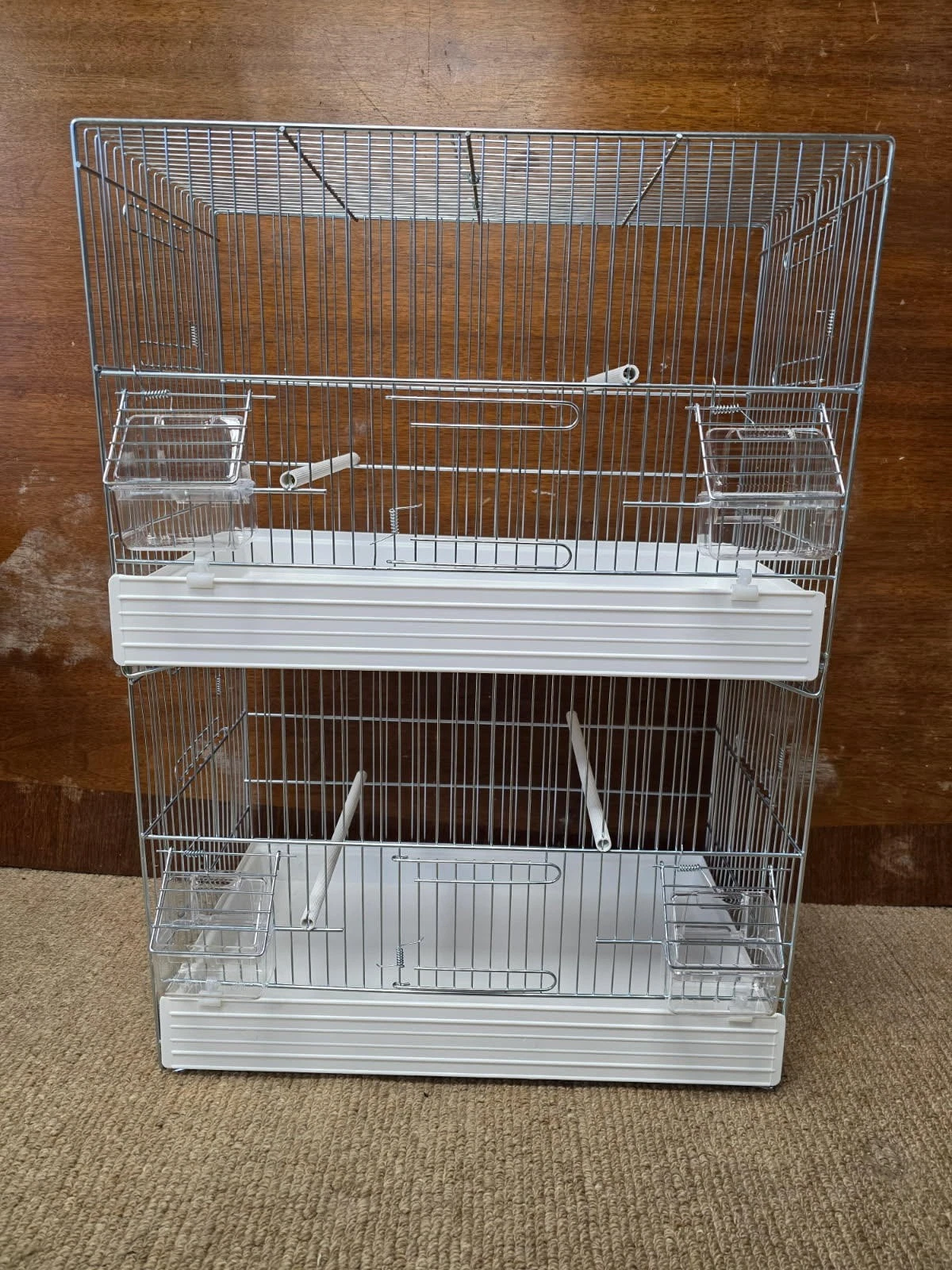 2X #DM420 SINGLE BREEDER BIRD CAGES. 2 CAGES FOR A GREAT PRICE!
Opens in a new window or tab