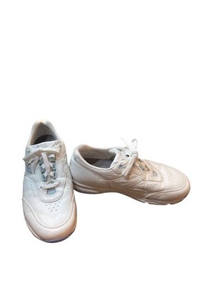 SAS Tripad Walk for Life wms white blue low leather sneakers sz 8W SKU 10-334