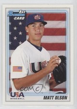 2010 Bowman Draft Draft Picks Matt Olson #BDPP104 jv5
