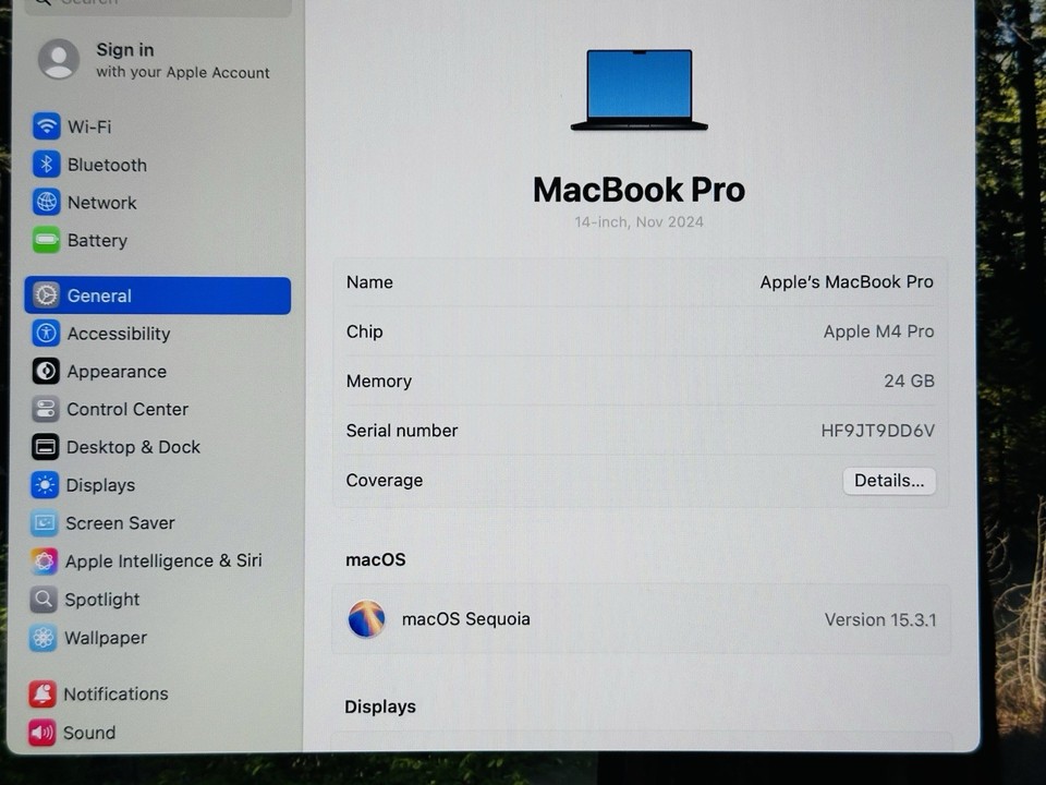 Apple Macbook Pro 14-inch M4 Pro 1TB Storage 24GB Ram | eBay