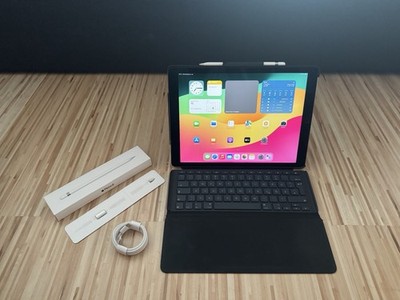 Apple iPad Pro 12.9  (WiFi + Cellular) 256GB + Logitech Keyboard + Apple Pencil