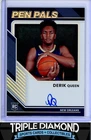 2025-26 Panini Donruss Derik Queen Rookie Pen Pals Autograph Auto Pelicans R239