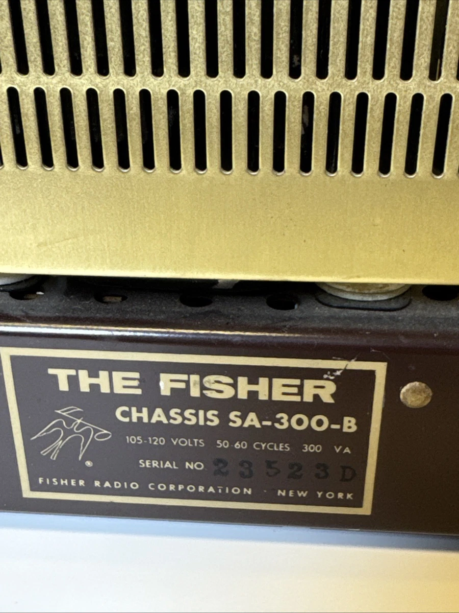 Las mejores ofertas en Amplificadores Vintage Fisher y
