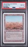 1994 MAGIC: THE GATHERING REVISED EDITION SCRUBLAND PSA 8