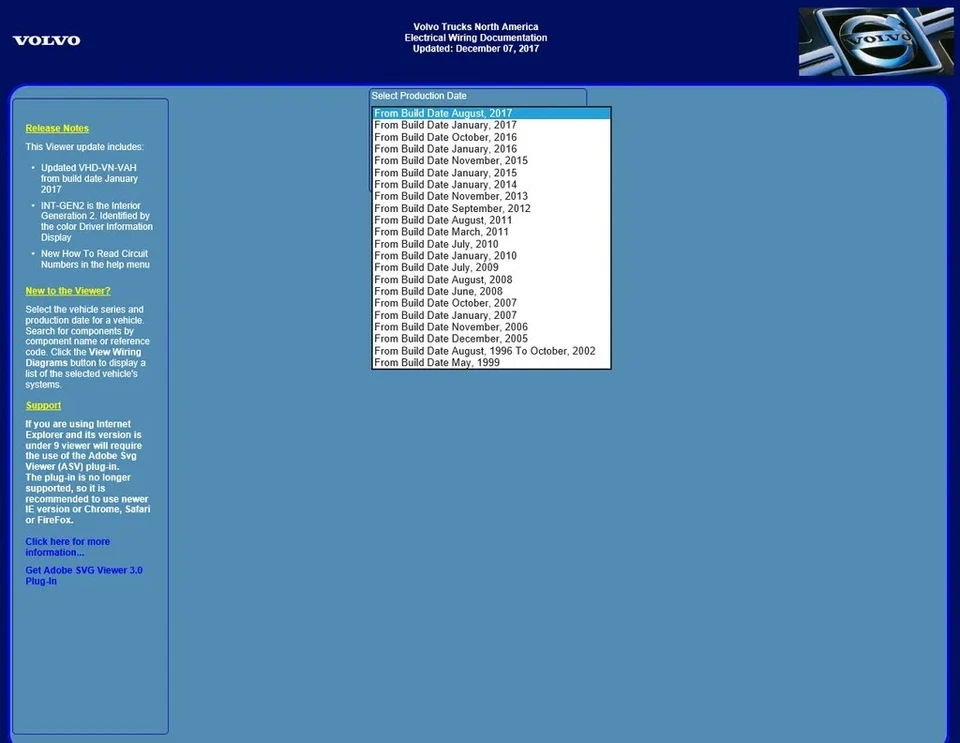 Volvo Trucks North America Electrical Wiring Diagram Documentation EWD USB & CD - Image 2 of 4