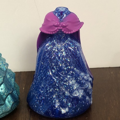 Disney Principessa Elsa e Anna Polly Pocket Glitter Glider Magiclip Vestito Solo - Foto 2 di 10