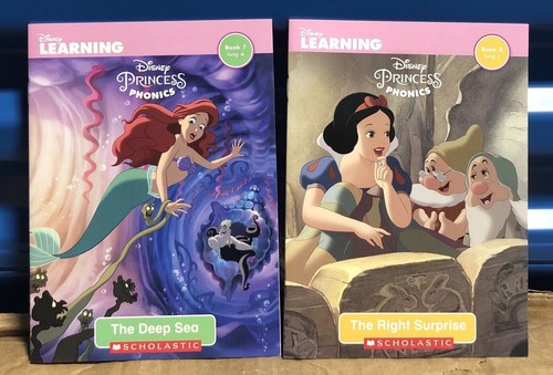 Disney Princess Phonics Reading Program Book Box Set 12 Books Level 1 Scholastic - Picture 6 of 8