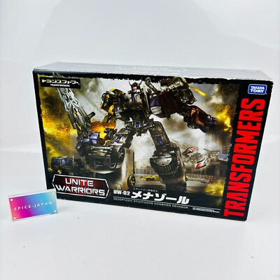 【開封未使用品】Transformers UW-02 メナゾール　タカラトミー Transformers Unite Warriors UW02 Menasor Menazoru Figure W/box