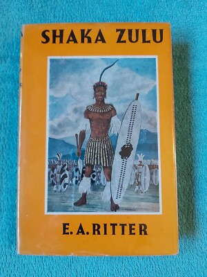 SHAKA ZULU by EA Ritter, 1971 BCA reprint, hardback