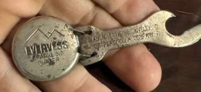 1940s Vintage Pepsi Cola Bottle Opener ''Evervess Sparkling''  SHIPS4FREE2USA!!  