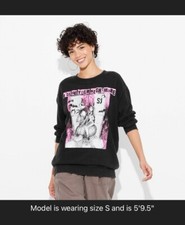 NWT Disney The Nightmare Before Christmas Jack Sally Sweatshirt XXSmall
