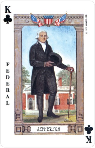 AMERICAN HISTORY PLAYING CARDS DECK US GAMES SYSTEMS CARDS WITH BOOKLET NEW - Afbeelding 9 van 9