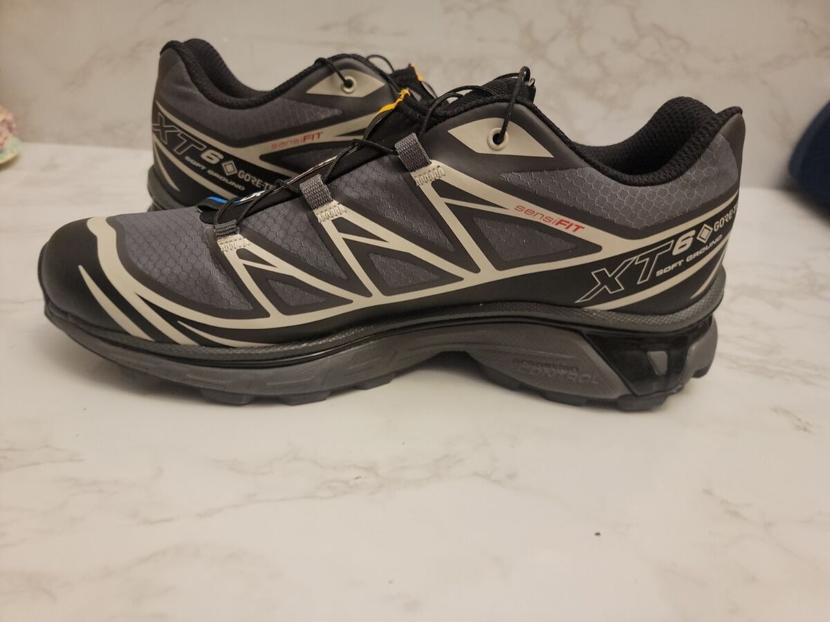 Salomon XT-6 GORE-TEX Black / Ebony / Lunar Rock - Lockwood