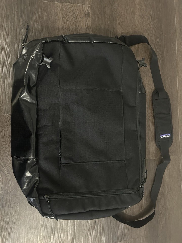 Patagonia Black Hole 45L MLC Black Discontinued Carry On Travel Luggage