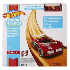 40 Ft Track Builder And Race Car Pack Hot Wheels Builder Connector Sets Boys Toy