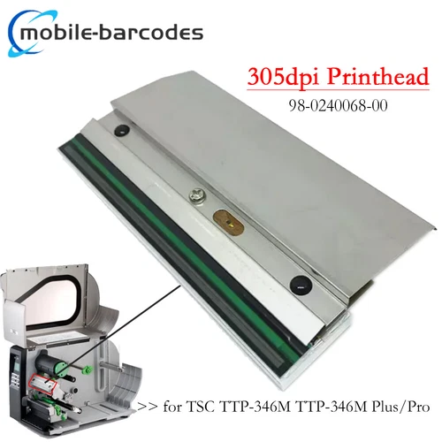 98-0240068-00 Printhead for TSC TTP-346M TTP-346M Plus/Pro 305dpi Printer