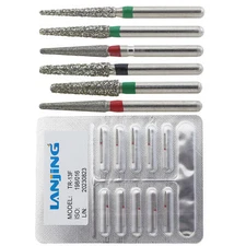 Round End Taper Dental Diamond Burs FG 856 TR-11C 13F 856/025C High Speed Bur