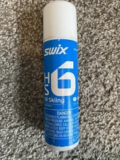 (1) Swix HS6 Blue Spray Liquid Wax Ski and Board 10-25*F 4.2 fl. oz. NEW