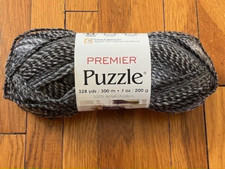 NEW Premier Yarns Puzzle Yarn -7oz 328yds - 328 yards- 5 Bulky -Acrylic Sudoku