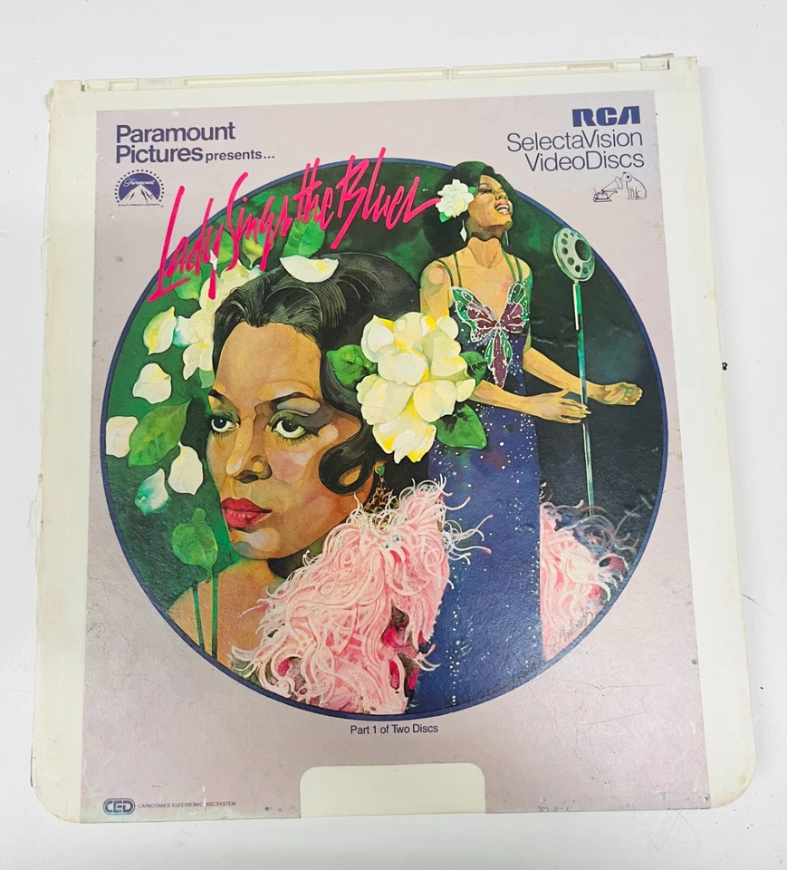 NEW CED Electronic Movie Video Disc.  LADY SINGS THE BLUES 2 DISC SET — 第 2/2 张图片