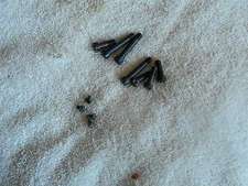 WW2 german K98 8mm mauser rifle parts triggerguard tang & locking screws guard