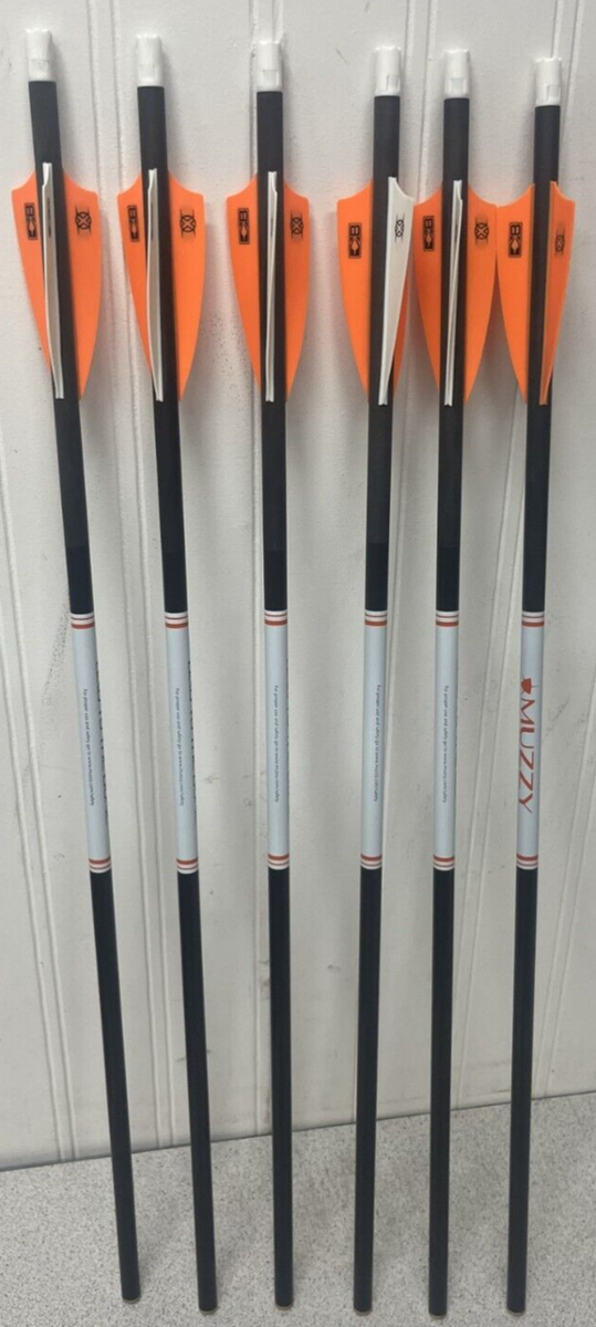 VICTORY CROSSBOW 2O INCH BOLTS OMNI NOCKS! (MUZZY) 6PK 78109