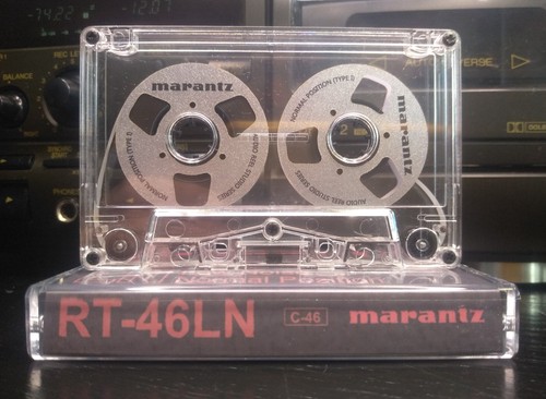 Audio Cassette MARANTZ Silver Reel to Reel Tape - Picture 2 of 3
