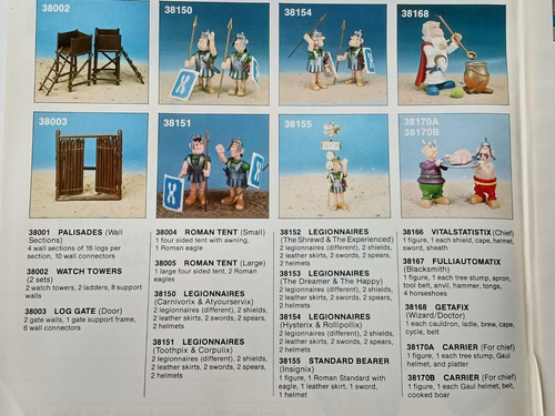 Vintage PLAY ASTERIX USA Toy Fair Action Figures Catalog 1980 Goscinny & Uderzo - Picture 11 of 24