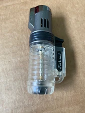 Jetline Pocket Torch Mega Jet Single Flame - Clear - New