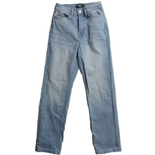 Dotti Women’s Jeans Size 6 | High Rise Straight Leg | Light Blue Stretch Denim